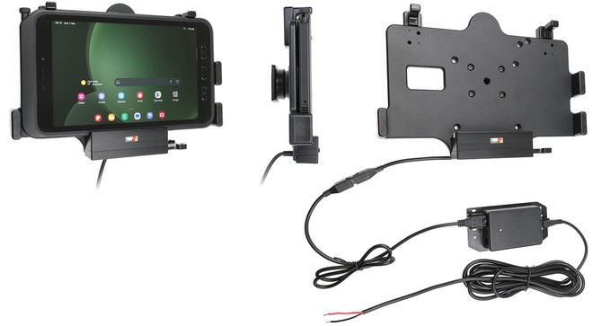 Uchwyt do Samsung Galaxy Tab Active 5 SM-X300/SM-X306B do instalacji na stałe oraz USB-HOST.