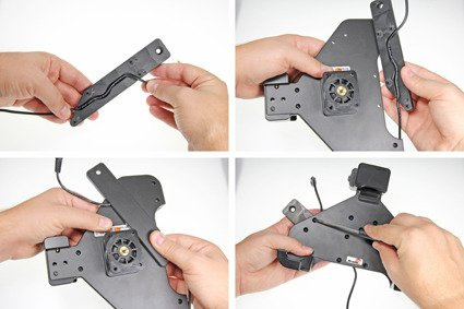 Uchwyt pasywny do Panasonic FZ-M1 z blokadą na kluczyk