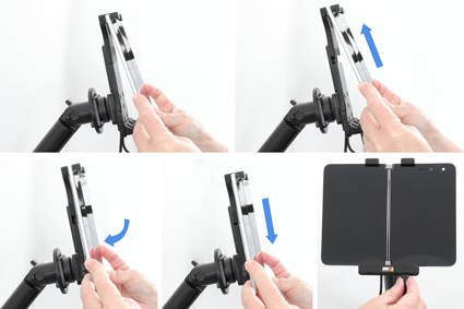 Uchwyt aktywny stała instalacja do Microsoft Surface Duo