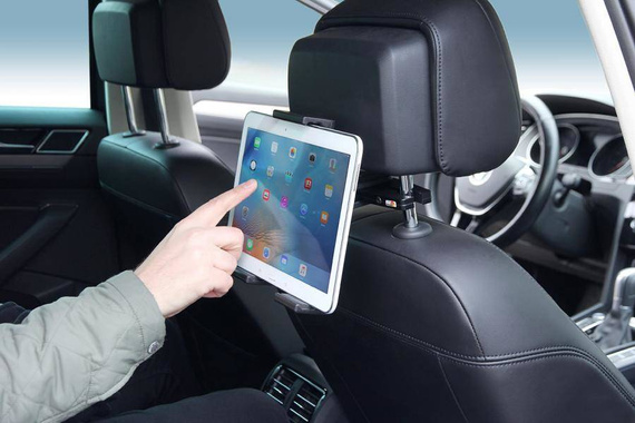 Brodit Uniwersalny Uchwyt do Tabletu | CRASH TESTED. Uchwyt regulowany, pasywny do tabletów w futerale oraz bez futerału o wymiarach: 180-230 mm (szer.), do 25 mm (grubość).