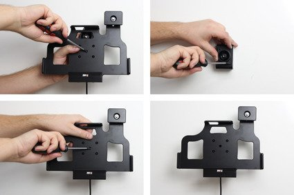 Uchwyt aktywny z blokadą na kluczyk do Samsung Galaxy Tab Active 8.0 SM-T365 w oryginalnym futerale