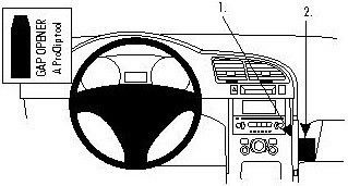 ProClip do Peugeot 3008 09-16