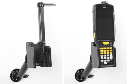 Uchwyt pasywny do M3 MOBILE UL20 z dodatkową górną blokadą.