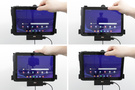 Aktywny uchwyt do Samsung Galaxy Tab Active 5 Pro z ładowaniem pogo i portem USB-Host
