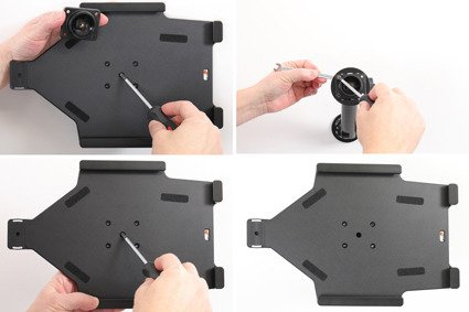 Uchwyt pasywny do Apple iPad 10.2 7th Gen z blokadą sprężynową.