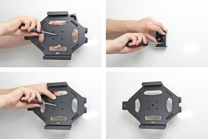 Uchwyt pasywny do Apple iPad 9.7 New (6 Gen.) w futerale Otterbox z blokadą na kluczyk