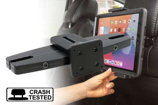 811020 - Uniwersalna baza mocowania do zagłówka z rozstawem prętów: 123 mm - 183 mm