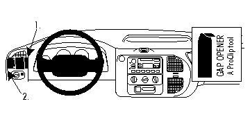 ProClip do Ford Transit 00-06.