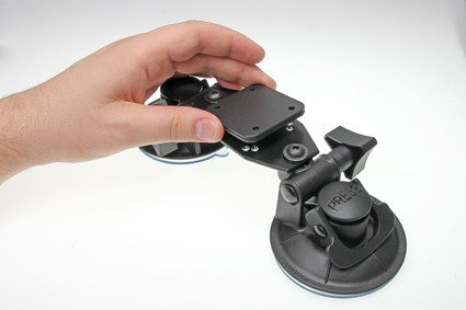 Zestaw 5 płytkek montażowych z otworami w systemie AMPs