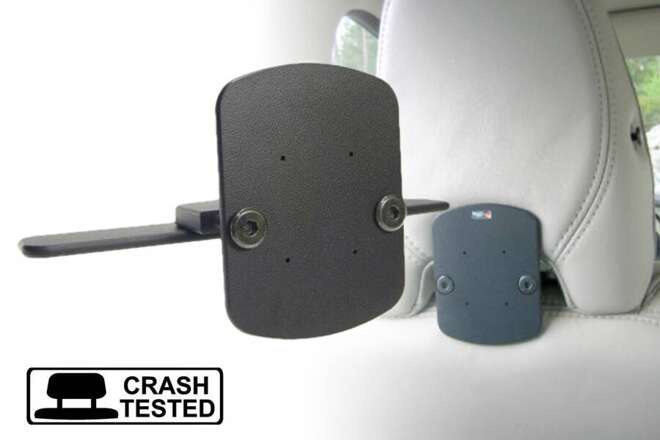 System mocowania do zagłówka w Volvo C30 / C70 / S40 / V50.