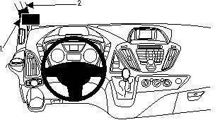 ProClip do Ford Transit Custom 13-18