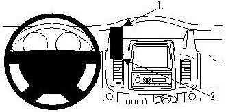ProClip do Opel Vivaro 11-14