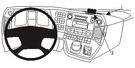 ProClip do Mercedes Actros 13-19