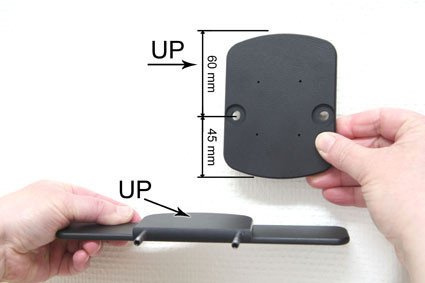 System mocowania do zagłówka w Volvo C30 / C70 / S40 / V50.