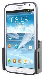 Uchwyt uniwersalny pasywny do iPhone 11 Pro Max bez futerału oraz w futerale lub etui o wymiarach: 75-89 mm (szer.), 6-10 mm (grubość)