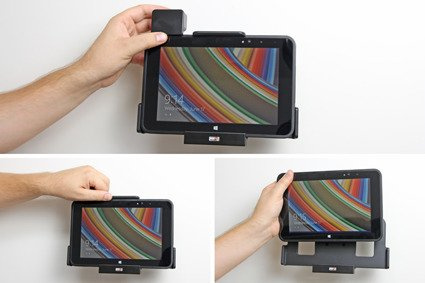 Uchwyt pasywny do Zebra ET50 8.3 z blokadą sprężynową