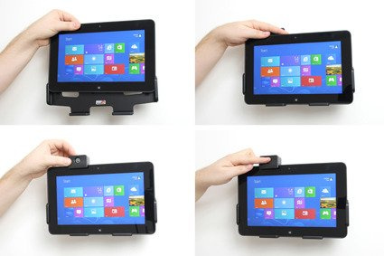 Uchwyt pasywny do Dell Latitude 10 - ST2 z blokadą na kluczyk