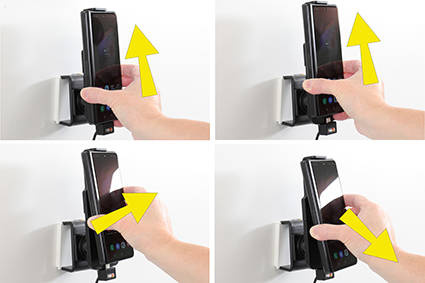 Uchwyt aktywny do instalacji na stałe do Samsung Galaxy Z Fold4 5G