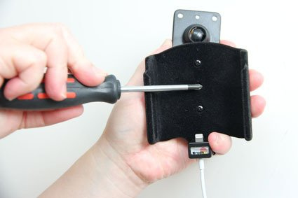 Uchwyt do Apple iPhone 6s Plus z możliwością wpięcia kabla lightning USB