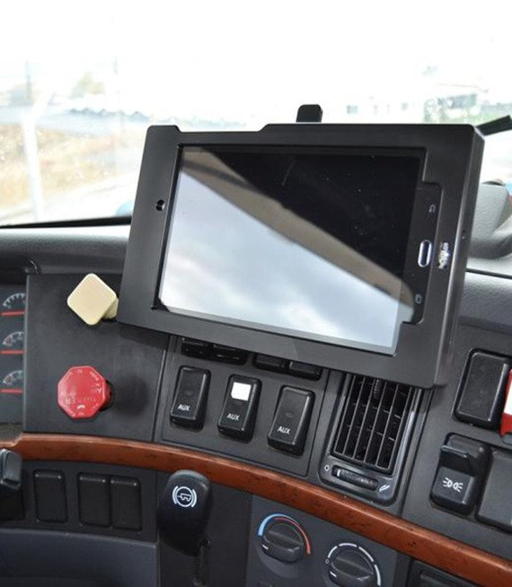 Brodit aluminiowe podwójne ramię montażowe 165 mm o dużej wytrzymałości z regulacją 360° oraz kwadratową podstawą