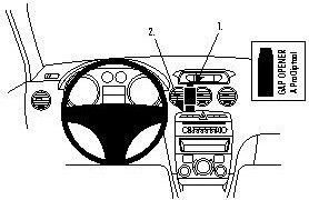 ProClip do Peugeot 308 08-14