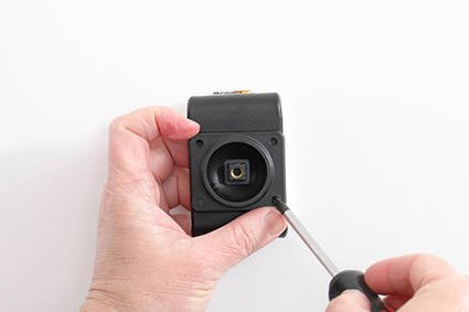 Uchwyt indukcyjny dedykowany do Apple iPhone 11 Pro z wbudowaną ładowarką samochodową do instalacji na stałe