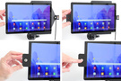 Uchwyt aktywny z kablem USB oraz blokadą kluczykową do Samsung Galaxy Tab A7 10.4 (2020) SM-T500/SM-T505