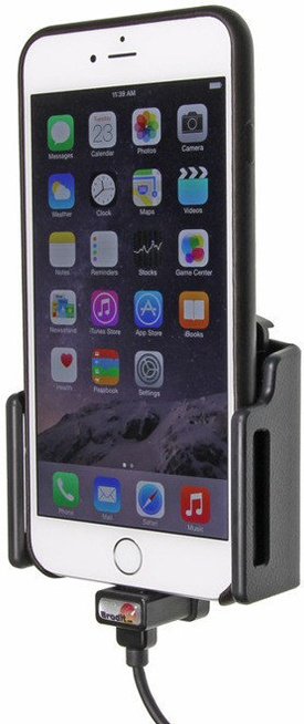 Uchwyt aktywny do instalacji na stałe do Apple iPhone 8 Plus w cienkim futerale