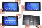 Brodit ochronna obudowa aktywna w wersji z kablem USB i ładowarką samochodową do Samsung Galaxy Tab A 8.4 (2020) z systemem adaptacyjnym Active MultiMoveClip