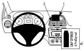 ProClip do Fiat Punto Evo 10-19