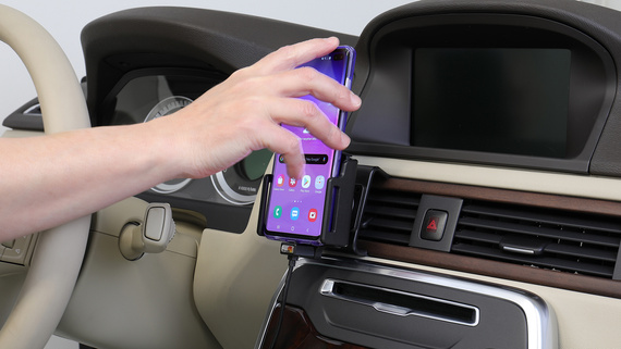 Uchwyt do Samsung Galaxy z ładowarką USB-A