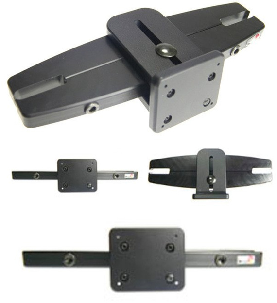 811020 - Uniwersalna baza mocowania do zagłówka z rozstawem prętów: 123 mm - 183 mm