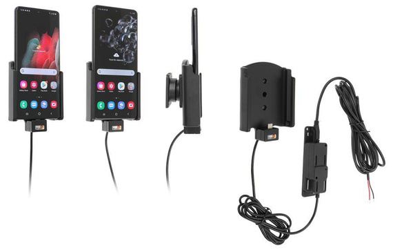 Uchwyt aktywny do instalacji na stałe do Samsung Galaxy S21 Ultra