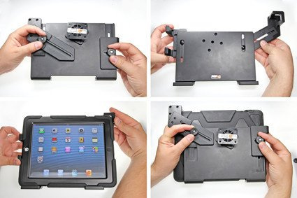 Uchwyt regulowany pasywny do tabletów gołych jak i w futerale o wymiarach: 226-309 mm (szer.), 151-226 mm (wysokość)