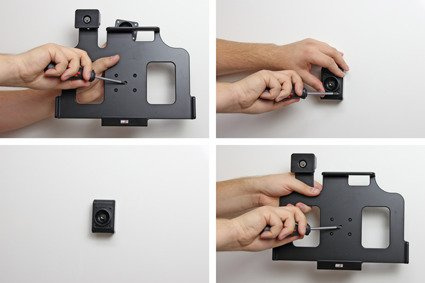 Uchwyt pasywny do Zebra ET55 10.1 z blokadą sprężynową