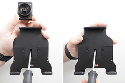 Brodit Uniwersalny Uchwyt do Tabletu | Uchwyt regulowany pasywny do tabletów gołych jak i w futerale o wymiarach: 120-135 mm (szer.), do 9 mm (grubość)