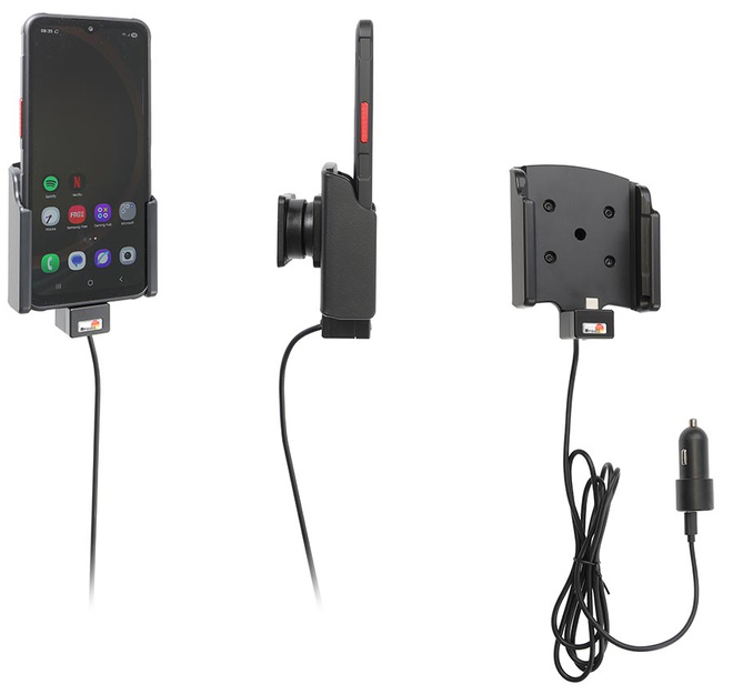 Aktywny uchwyt z ładowarką USB-A do Samsung Galaxy XCover 7 PRO