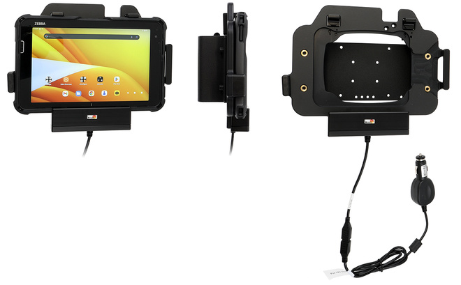 Uchwyt aktywny do Zebra ET401 8" z wtykiem do gniazda zapalniczki