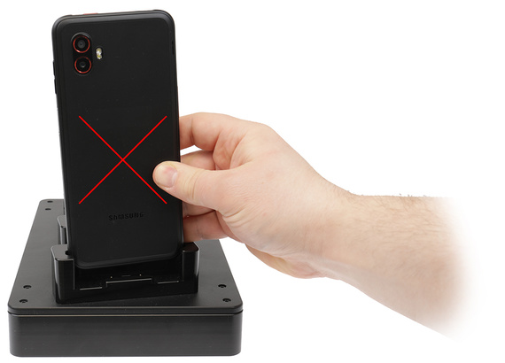 Brodit 216371 - Ładowarka biurkowa 4 w 1 dla Samsung Galaxy XCover 7 Pro