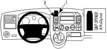 ProClip do Volkswagen Fox 05-11