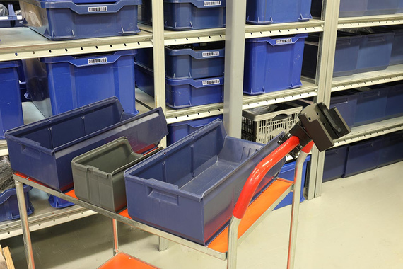 Uchwyt Brodit do CipherLab RS38 w gumowym etui