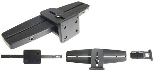 811070 - Uniwersalna baza mocowania do zagłówka z rozstawem prętów: 95 mm - 211 mm