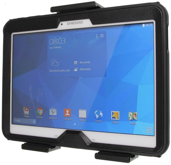 Uchwyt pasywny regulowany do tabletów gołych jak i w futerale o wymiarach: 180-230 mm (szer.), do 30 mm (grubość)