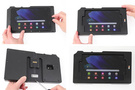Brodit ochronna obudowa aktywna z kablem USB i ładowarką samochodową do Samsung Galaxy Tab Active 3 z systemem adaptacyjnym Active MultiMoveClip