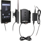 Uchwyt do Sony Xperia Z5 z wbudowaną ładowarką samochodową do profesjonalnego montażu