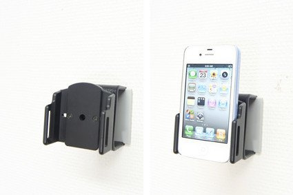 Uchwyt pasywny do smartfonów w futerale lub obudowie o wymiarach: 49-63 mm (szer.), 6-10 mm (grubość)