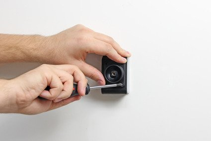 Uchwyt aktywny do instalacji na stałe do Apple iPad (6 Gen.) w futerale Otterbox Defender