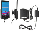 Uchwyt do LG G4 z wbudowaną ładowarką samochodową do instalacji na stałe