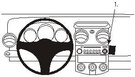 ProClip do Mitsubishi Colt 05-08