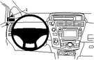 ProClip do Toyota Prius + 12-20